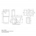 Toilet Suite Rimless Flush BTW LEN081 S/P Pan Toilet Suite Rimless Flush BTW LEN081 S/P Pan